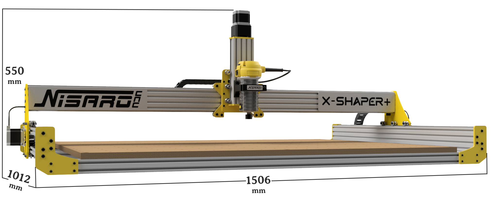 XShaper+ (Belt Driven) Nisaro CNC